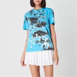 Image of Fabric City Tie Dye T Shirt Womens - Multi