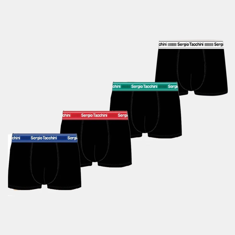 Image of Sergio Tacchini 4-Pack Boxers Multi male X Large