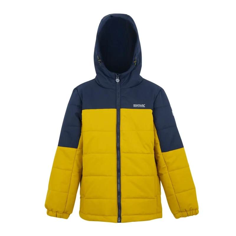 Image of Child's insulated waterproof jacket Regatta Lofthouse Jaune Unisex 8/9 ans