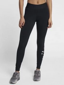 Image of Nike Sportswear Metallic Legging Black Size XXL Women