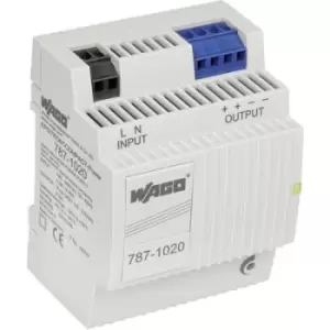 Image of WAGO 787-1020 Rail mounted PSU (DIN) 5 V 5.5 A 27.5 W No. of outputs:1 x Content