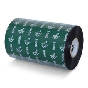 Image of Zebra 05095BK11030 Original Resin Printer Ribbon 5095 (110mm x 300m)