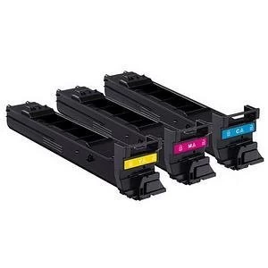 Image of Original Konica Minolta A0DKJ51 Toner Value Kit CMY