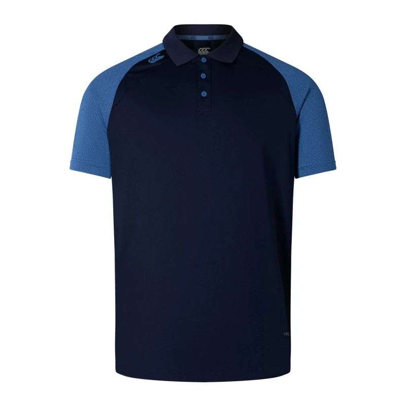 Image of Canterbury Canterbury Men Elite Polo Shirt in Navy Size: Small Navy S Male 5063806445166