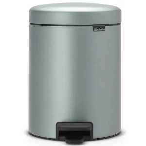 Image of Brabantia newIcon 5L Pedal Bin - Metallic Mint