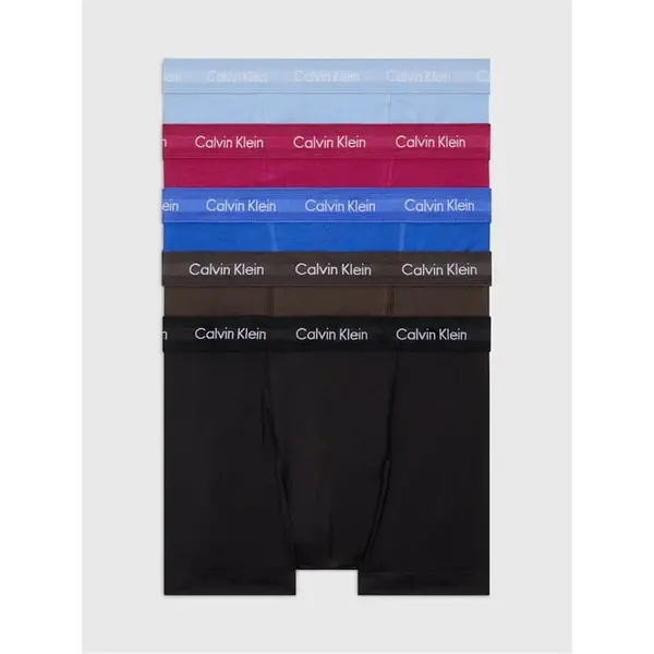 Image of Calvin Klein 5 Pack Trunks - Black XL