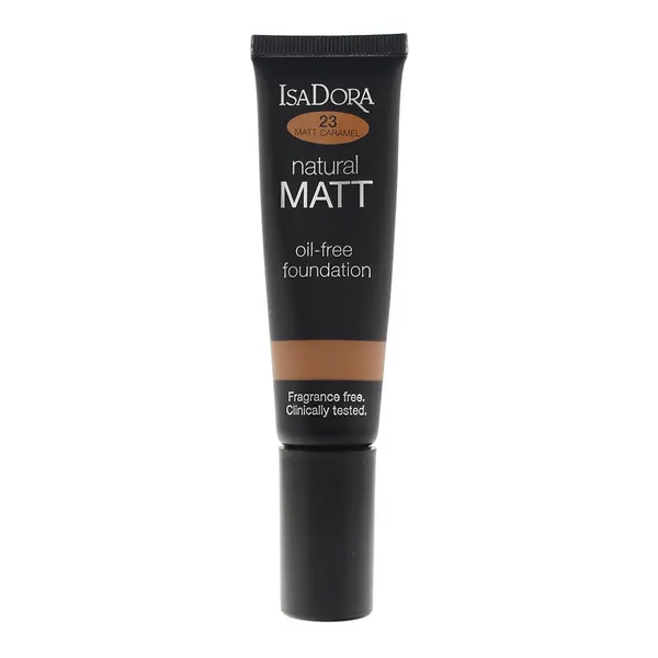 Image of Isadora Natural Matt Oil-free 23 Caramel Foundation 35ml