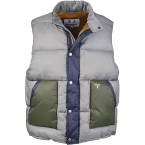 Image of Barbour Beacon Large Baffle Gilet - Grey