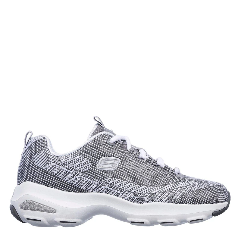 Image of Skechers D-Lite Ult - Grey Grey 2