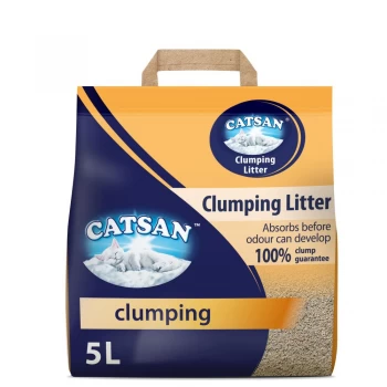 Image of Catsan Clumping Cat Litter 5 Litre
