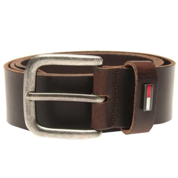 Image of Tommy Jeans Tommy Flag Loop Belt - Testa Di Moro