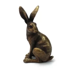 Image of Reflections Bronzed Sitting Hare Ornament
