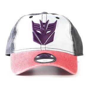 Image of Hasbro - Transformers Decepticons Unisex Adjustable Cap - Multi-Colour