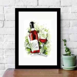 Image of SC199762004 Multicolor Decorative Framed MDF Painting