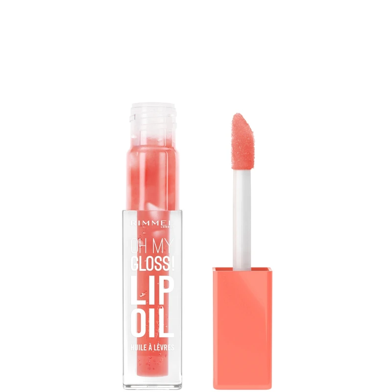 Image of Rimmel Oh My Gloss! Lip Oil 6ml (Various Shades) - Peachy Coral