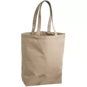 Image of Westford Mill Plain Fair Trade Camden Shopper / Shopping Bag (13 Litres) (Pack of 2) (One Size) (Natural) - Natural