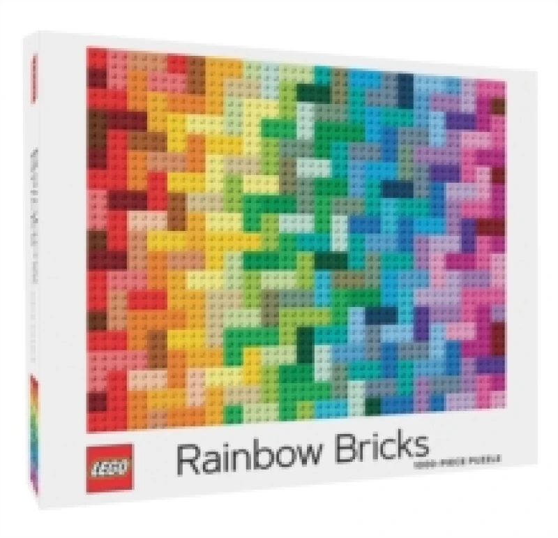 Image of LEGO Rainbow Bricks Puzzle Jigsaw