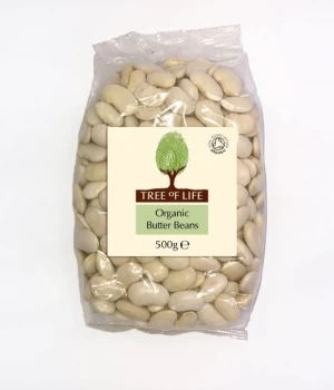 Image of Tree of Life Butter Beans - 500g x 6