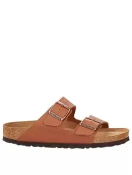 Image of Birkenstock Arizona Flat Sandals, Tan, Size 4, Women