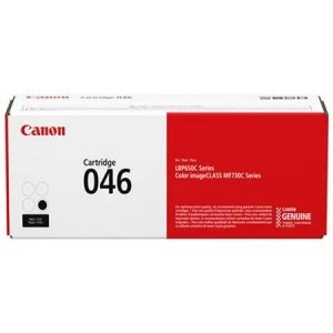 Image of Canon 046 Black Laser Toner Ink Cartridge