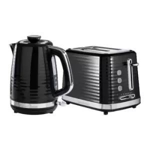 Image of Daewoo SDA2368DS Hive 1.7L Textured Kettle and 2 Slice Toaster Set