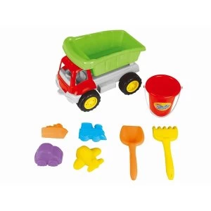 Image of Dumper Truck Beach Playset