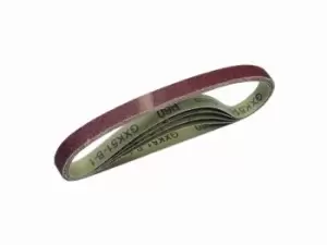 Image of Silverline 199545 Sanding Belts 13 x 457mm 5pk 60 Grit