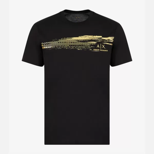 Image of Armani Exchange Cotton-Jersey T-Shirt - XXL