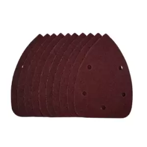 Image of Draper Detail Sanding Sheets with Hook and Loop, 140mm, 40 Grit, SSD2 (Pack of 10)