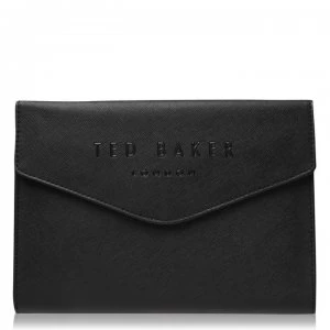 Image of Ted Baker Lulahh Crosshatch Pouch - black