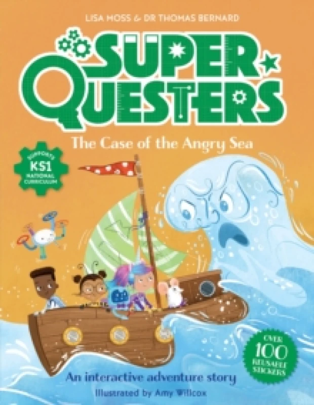 Image of SuperQuesters: The Case of the Angry Sea Paperback / softback