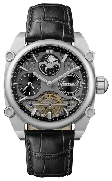 Image of Ingersoll I15402 THE VARSITY Automatic (47mm) Grey Dial / Watch