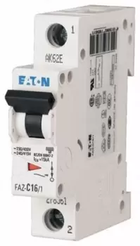 Image of Eaton xEffect 20A MCB Mini Circuit Breaker1P Curve C, Breaking Capacity 10 kA
