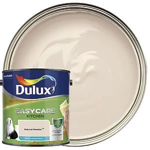 Image of Dulux Easycare Kitchen Natural Hessian Matt Emulsion Paint 2.5L