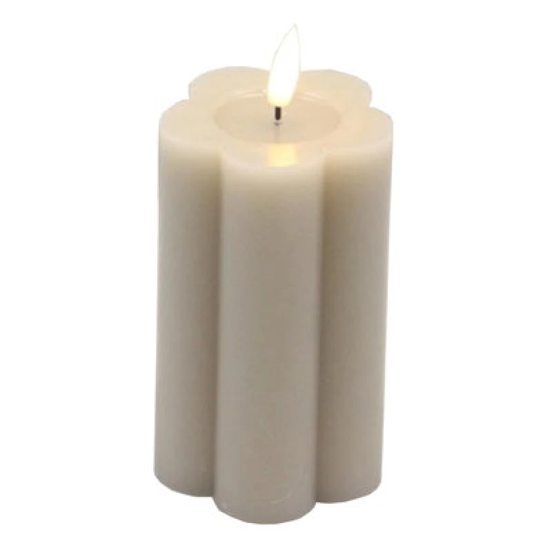 Image of Luxe Collection Natural Glow 2.75X5 Stone LED Candle