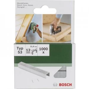 Image of Staple type 53 1000 pcs Bosch Accessories 2609255821 Dimensions (L x W) 10 mm x 11.4 mm