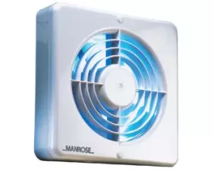 Image of Manrose 150mm (6inch.) Axial Extractor Window Fan with Timer - WF150BT