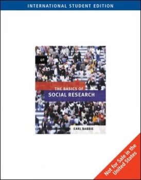 Image of The Basics of Social Research by Earl Babbie Paperback