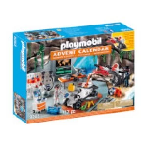 Image of Playmobil Advent Calendar 'Top Agents' with LED Super Weapon (9263)