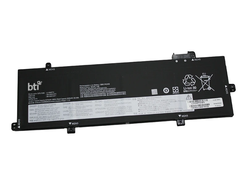 Image of BTI BTI L21D4P72 compatible 88Wh 4-cell battery for Lenovo THINKPAD P16S G1 G2 L21D4P72-BTI