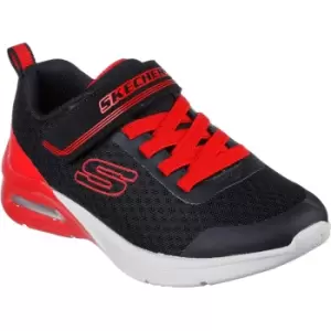 Image of Skechers Boys Microspec Max Gorvix Lightweight Trainers UK Size 3 (EU 36)