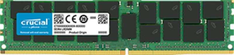 Image of Crucial CT64G4LFQ4266 memory module 64GB 1 x 64GB DDR4 288-pin DIMM