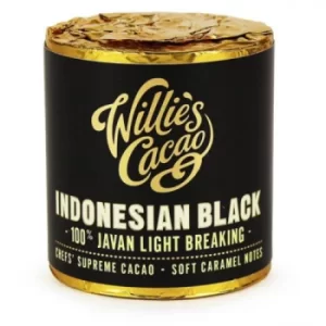 Image of Willies Cacao Indonesian Black Java Light Breaking Choc 180g (6 minimum)