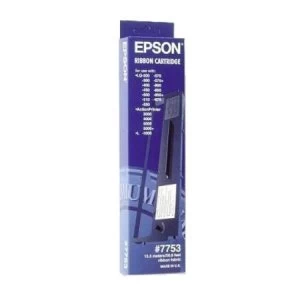 Image of Epson S015633 Nylon Dot Matrix Black Fabric Ribbon Cartridge