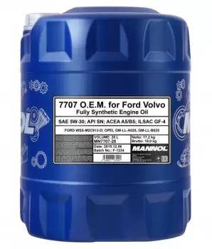 Image of MANNOL Engine oil MN7707-20