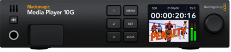 Image of Blackmagic Design Media Player 10G video capturing device Thunderbolt