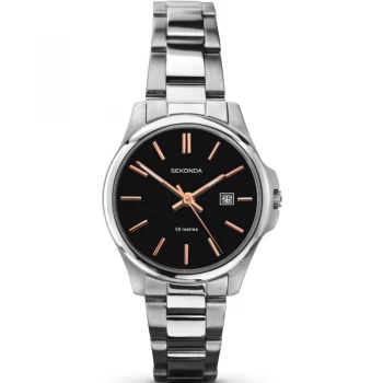 Image of Sekonda Black And Silver Watch - 2097