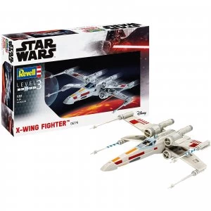 Image of Revell Gift Set - X-Wing Fighter and TIE Fighter Model (Scale 1:57)