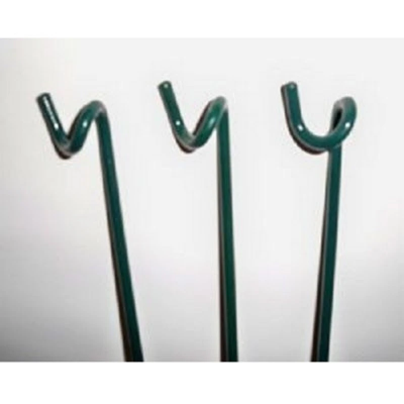Image of Poppy Forge 24" Grow Through Legs Bare Metal/ready To Rust (Pack Of 3) - Ring Sold Separately - Steel - H61 Cm