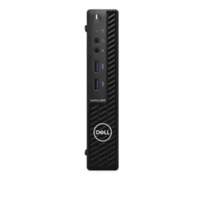 Image of Dell OptiPlex 3080 DDR4-SDRAM i5-10500T MFF Intel Core i5 16GB 256GB SSD Windows 10 Pro Mini PC Black